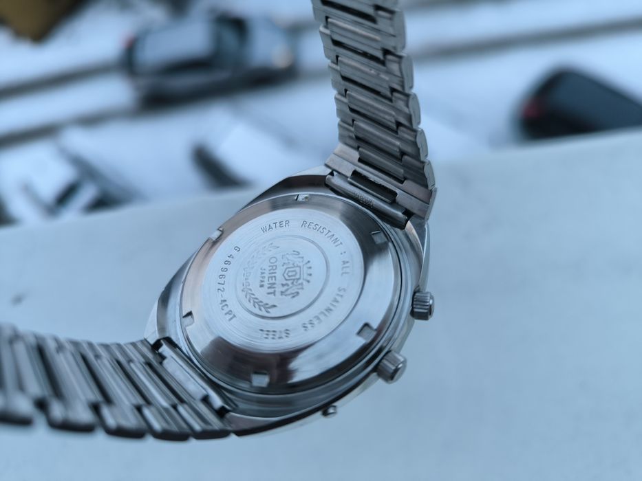 STAN NOWY lata 70 zegarek orient cesarski patelnia królewski automat