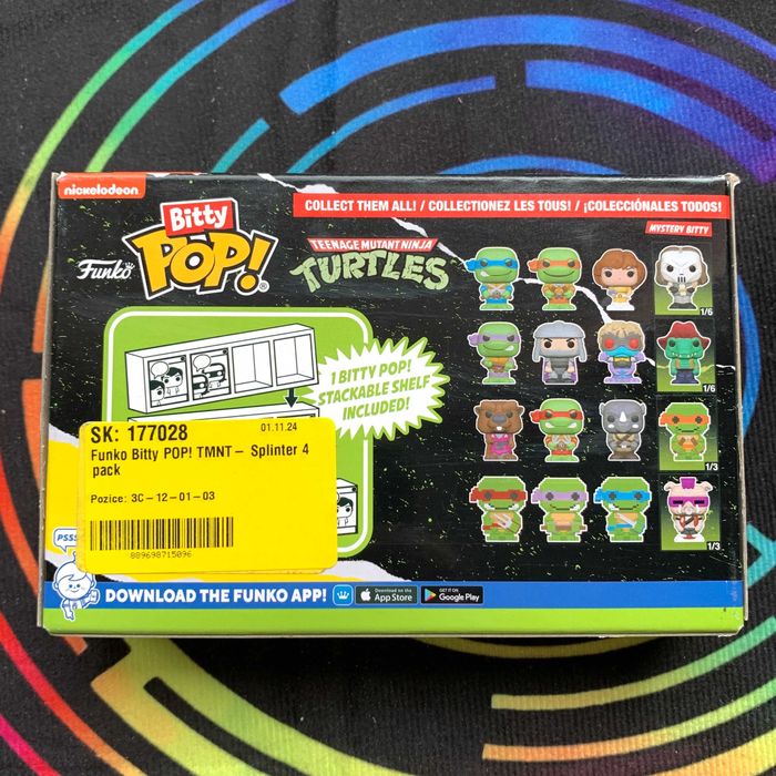 Funko Bitty Pop! 4-Pack: Teenage Mutant Ninja Turtles - Raphaelo