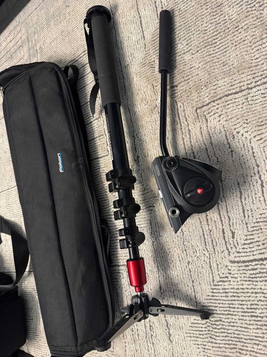 Monopod Manfrotto mvm250a - świetny stan