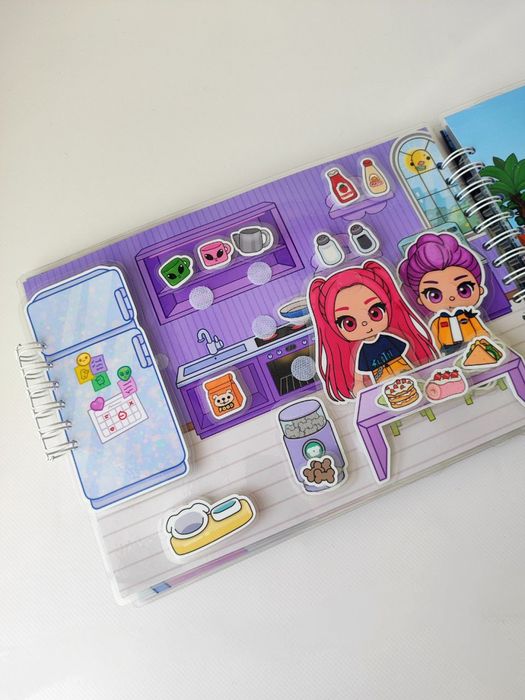 Альбоми з іграми на липучках K-POP