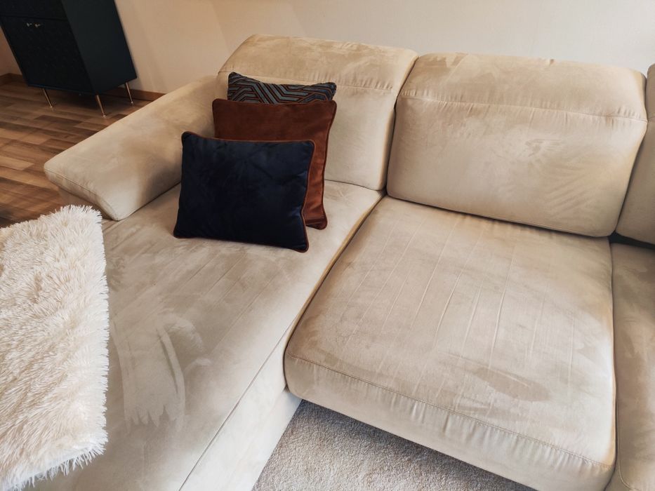 Sofá de 3 lugares com chaise longue