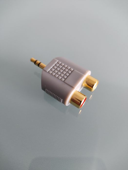 Ficha Adaptadora Jack 3.5Mm/ 2 Rca