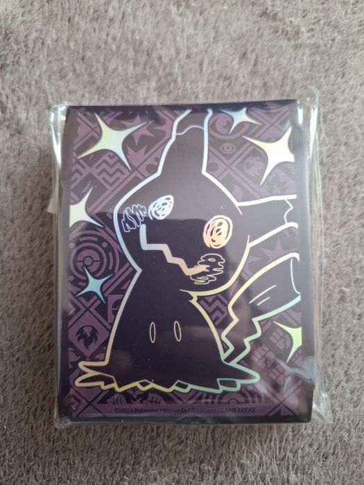 Koszulki na karty Paldean Fates Mimikyu 65 sztuk pokemon tcg