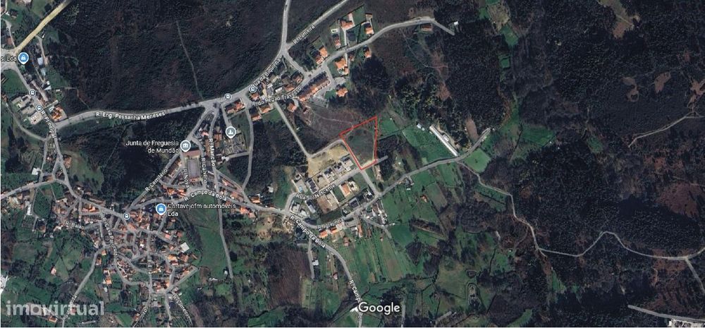 Terreno urbanizável em Mundão - Viseu