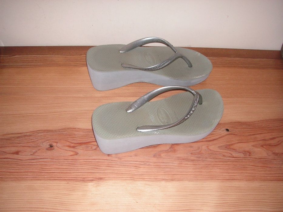 Havaianas High T/38  (Prateado)
