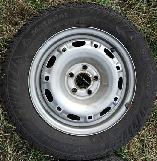 Продам резину зима з дисками 165/70 R14
