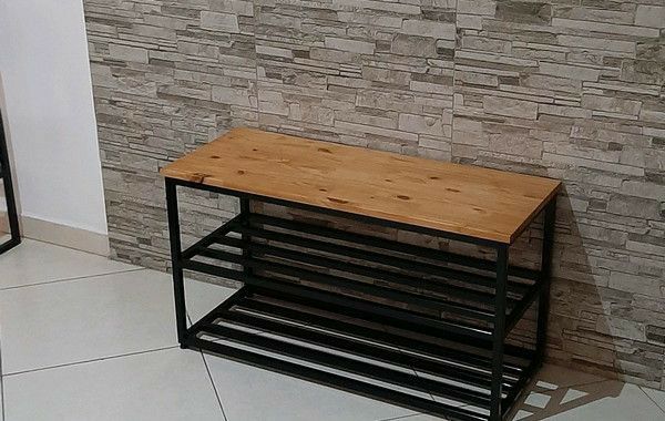 Полиця для взуття. Банкетка. Консоль