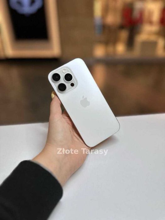 PROMOCJA/iPhone 15 Pro 128GB/gwarancja 24 msc/ZŁOTE TARASY
