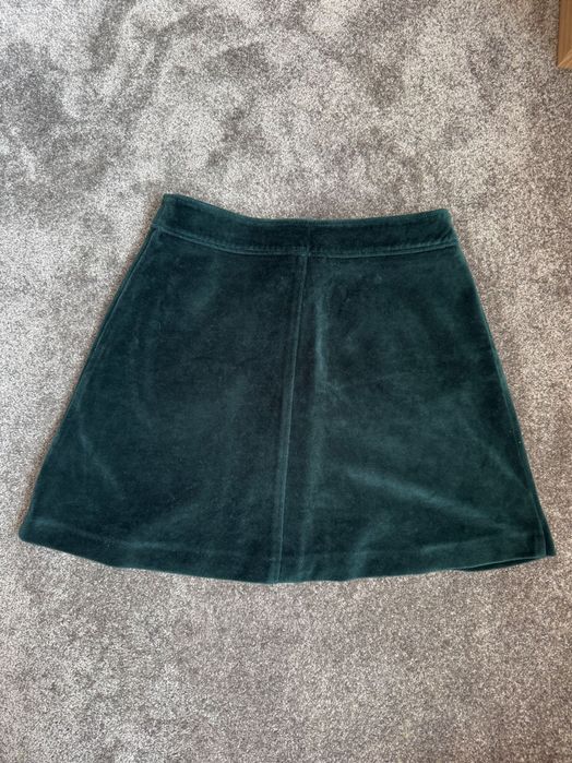 Ciemnozielona spódnica Pull&Bear