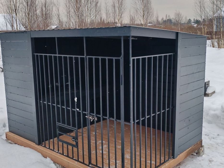 Вольер для собак 2.00*1.60 метра. Доставка,монтаж.