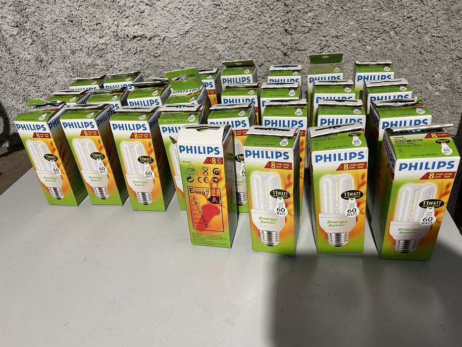 Pack 29 lâmpadas Phillips 11W novas
