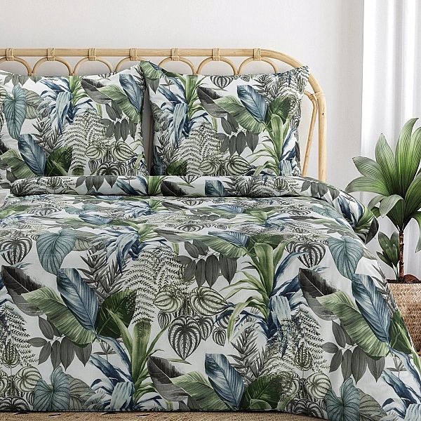 Pościel BAWEŁNIANA 140x200 poszewka 70x80/2 części classic Davos kompl