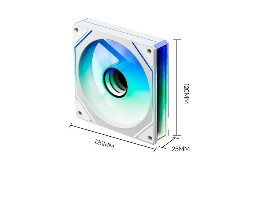 Jungle Leopard Prism4MAX RGB wentylatory 120mm 2 szt ARGB