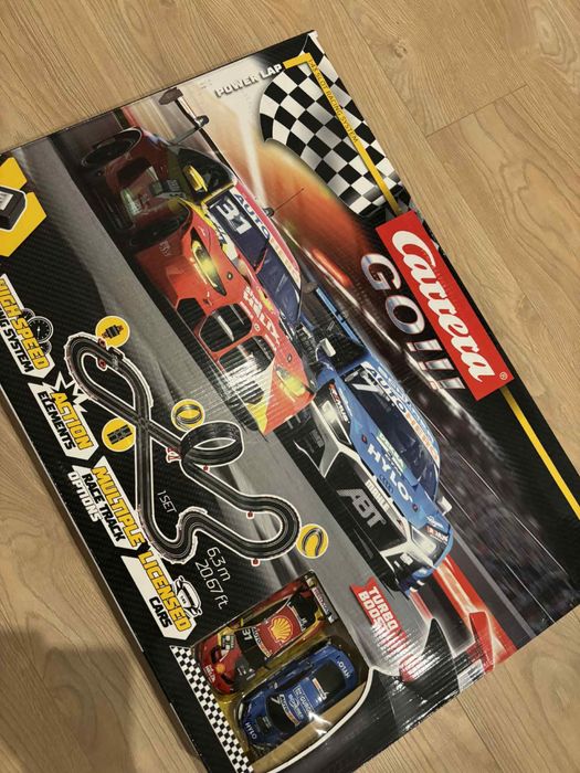 Carrera Go -tor samochodowy 6.3 m DTMPower lap 2 auta
