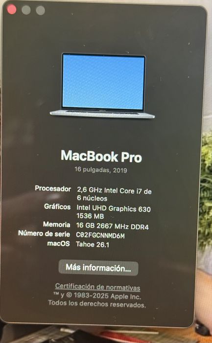 Macbook Pro 16,2