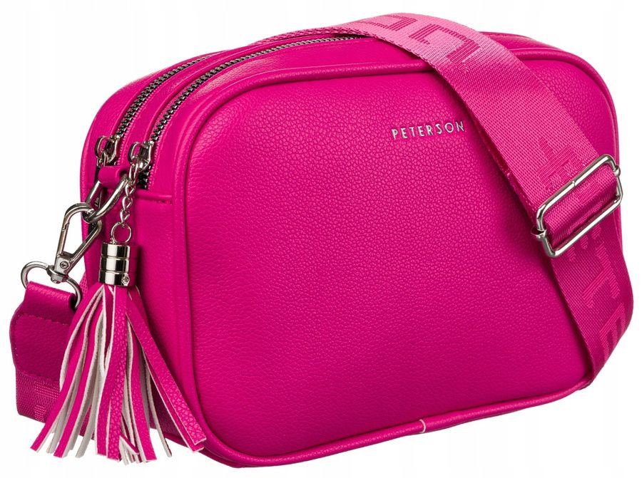 mała listonoszka damska ze skóry ekologicznej - peterson