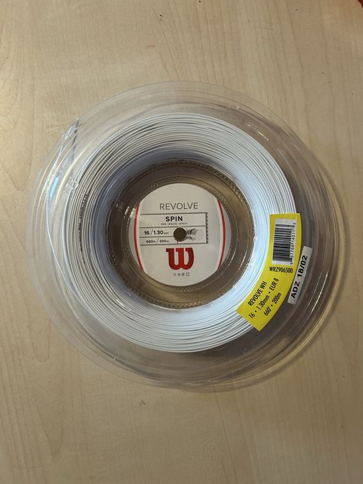 Rolo cordas de ténis Wilson Revolve 200m