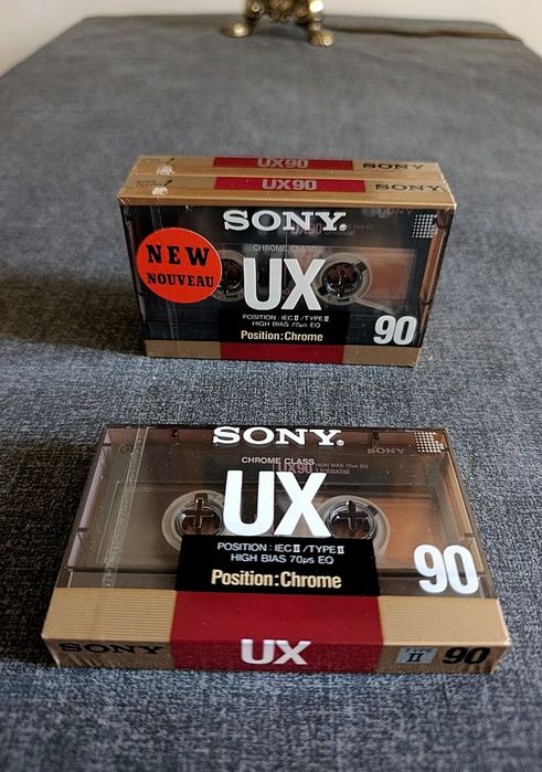 Kaseta SONY UX 90 Chrome Made in Japan