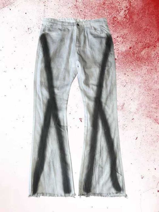 Opium flared jeans japan japanese fashion type джинсы флейред клеш