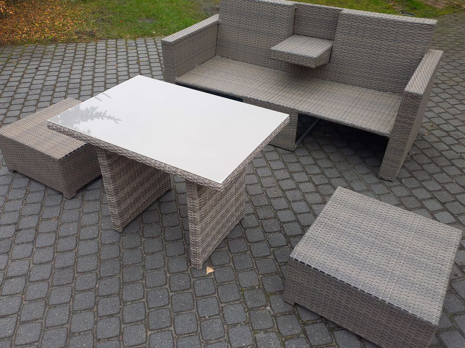 Meble ogrodowe technoratan