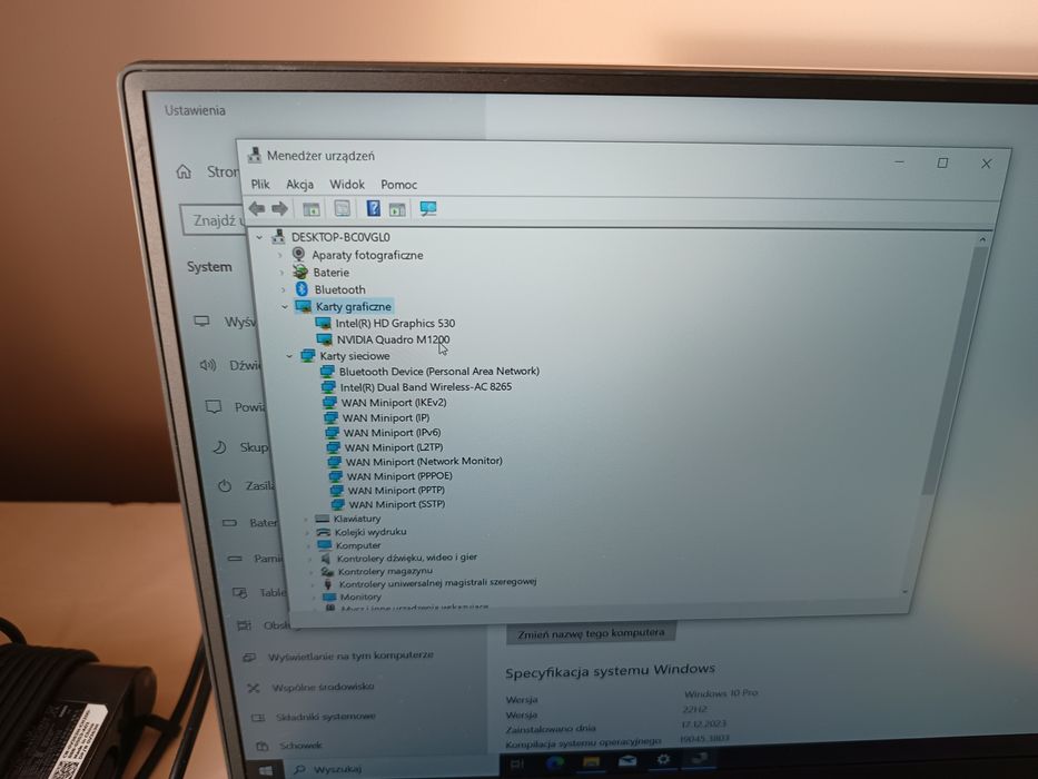 Dell Precision 5520 fhd i7 32gb 256Gb ssd jak nowy Laptop