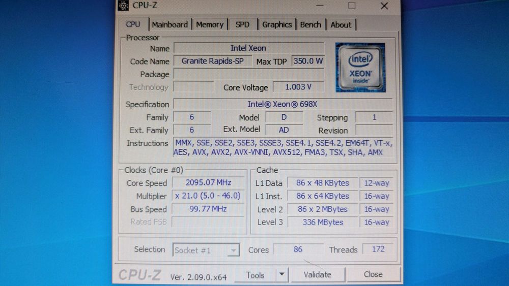 Комплект Xeon 698x 86ядер до 4.8Ггц + 256GB DDR5 8800MHz + Asus w890 SAGE SE LGA4710 WS