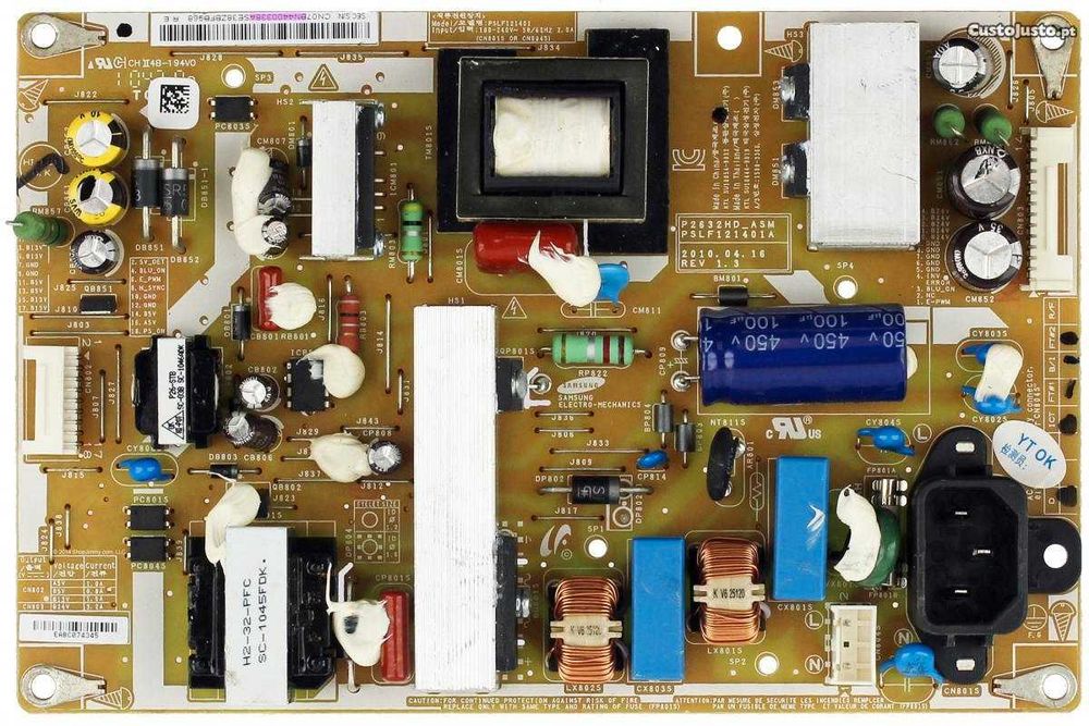 BN44.00338A fonte de alimentaçao tv led samsung