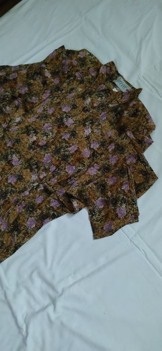 Blusa viscose manga comprida.