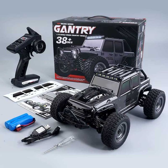 Розпродаж ! Швидкісна машинка на радіокеруванні SCY-16103 Gantry 4WD чорний графіт