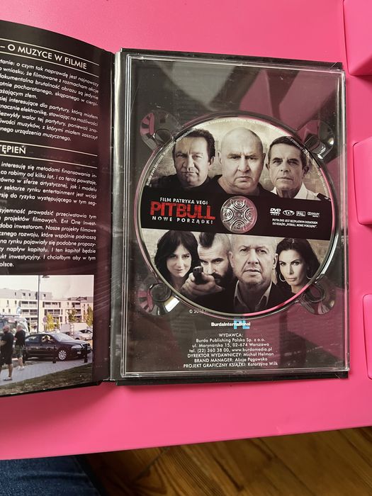 Pitbull nowe porządki książka z filmem DVD