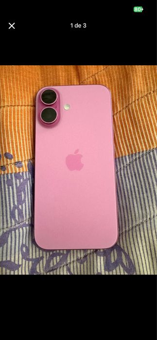 Iphone 16 cor de rosa