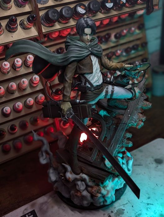 Figura LEVI ACKERMAN - Attack on Titan 40СМ

40 cm! | 3D Malowana