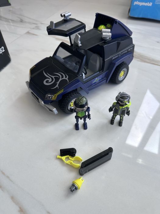 Playmobil 4878 Top Agents – Robo Gang Battle carro