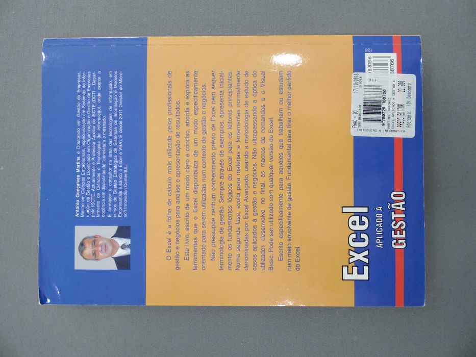 Livro Excel Aplicado à Gestão