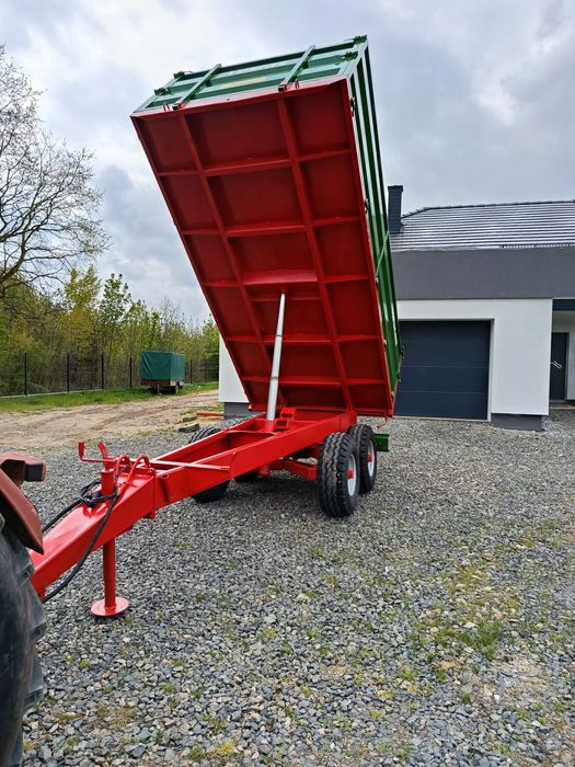 Przyczepa wywrotka, tandem 8ton, kiper