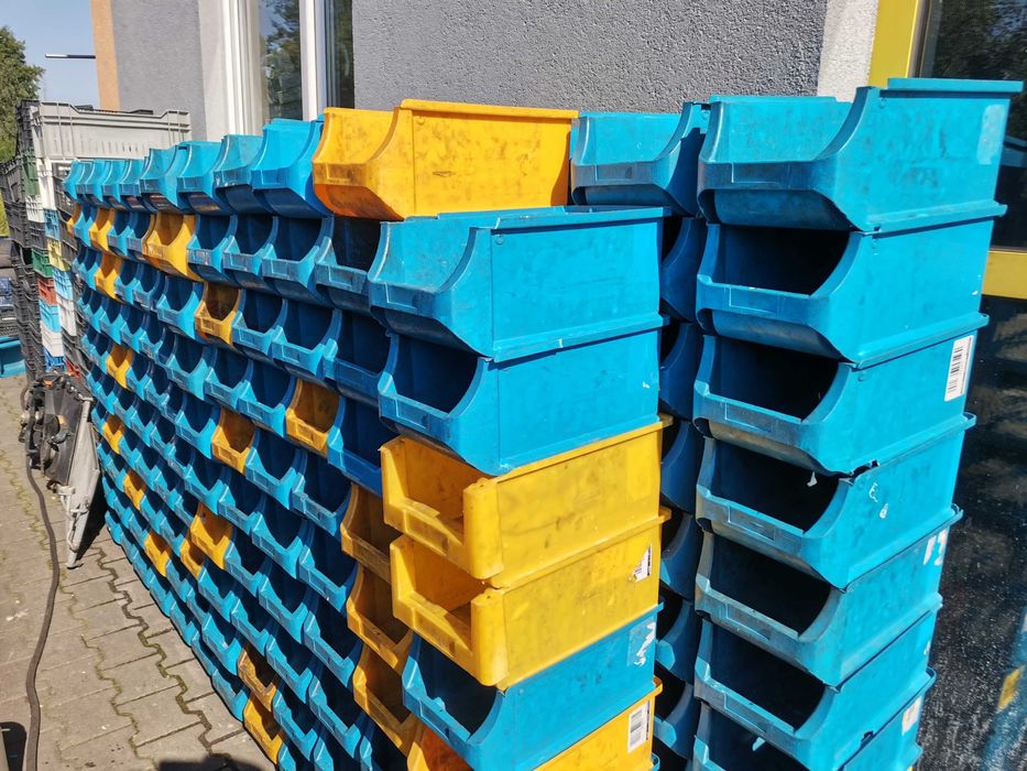 MOCNY pojemnik skrzynka pudełko plastikowe organizer na śrubki Tarnów