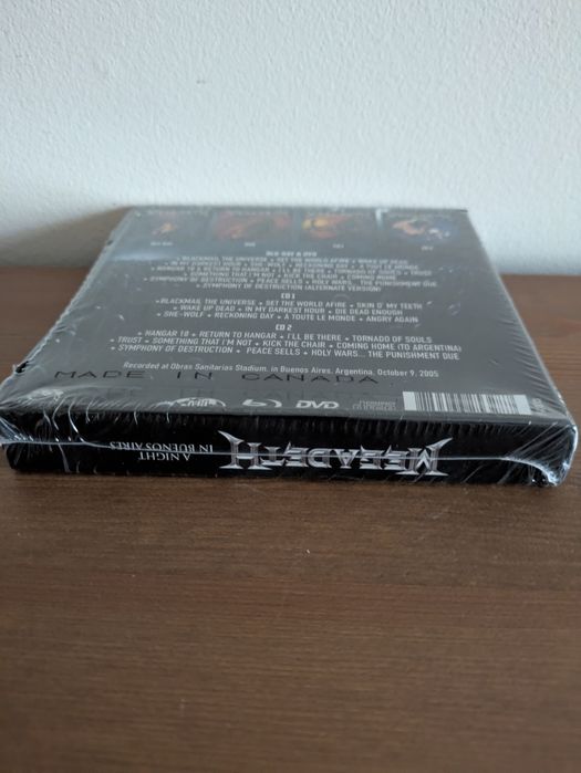 NOVO e SELADO - Megadeth - A Night in Buenos Aires