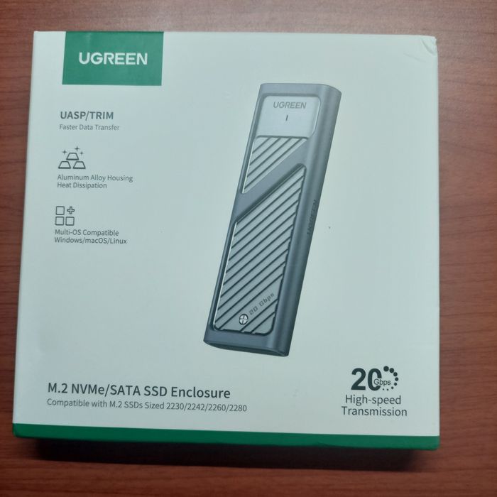 UGREEN M.2 NVMe кейс