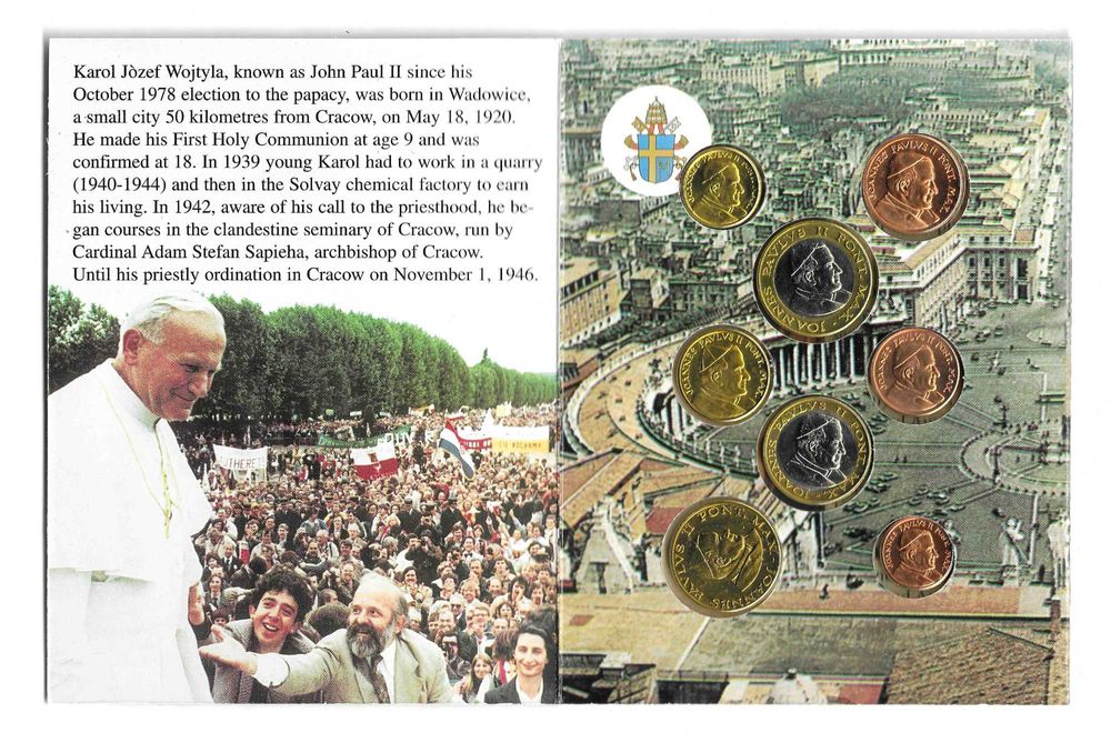 Moedas-prova do Vaticano