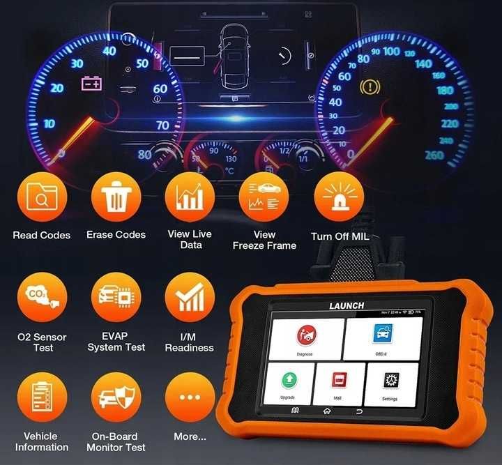 Skaner LAUNCH Creader Elite BBA Vag Audi Seat Skoda Bmw Mini Mercedes