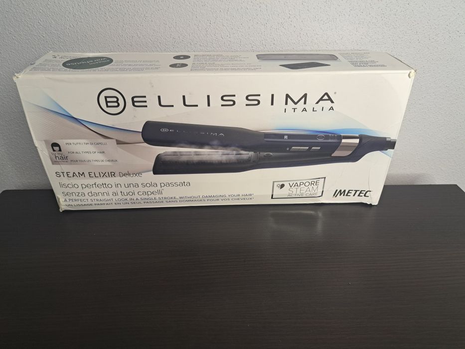 Prostownica parowa Imetec Bellissima Steam Elixir Deluxe uszkodzona