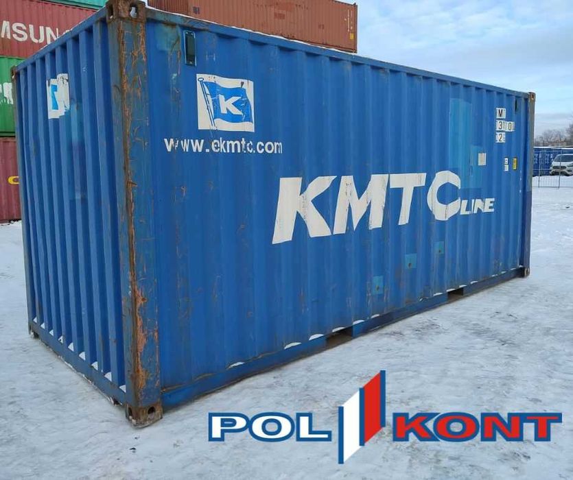 Kontener magazynowy transportowy morski 20 DV 6 metrów - MP