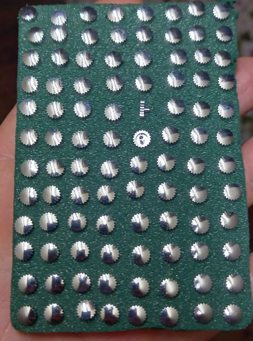 Coroas, 6.5 mm,chromees,silver color,swiss made,old stock