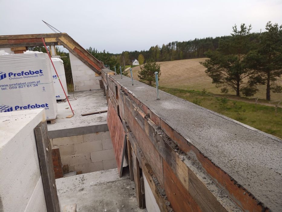 Budowa domu stan surowy otwarty