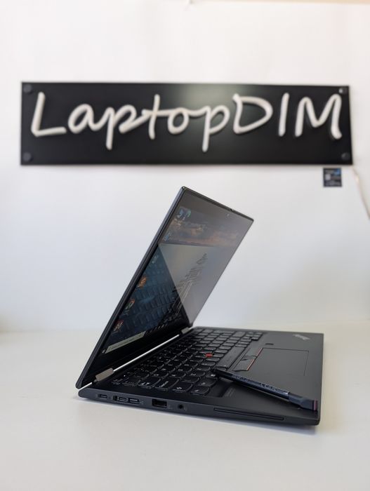 Сучасний Lenovo ThinkPad X13 Yoga G1/i7-10510U/16GB/512GB/FHD/IPS/touch/13"/Сенсорний/Ноутбук для навчання/роботи/офісу