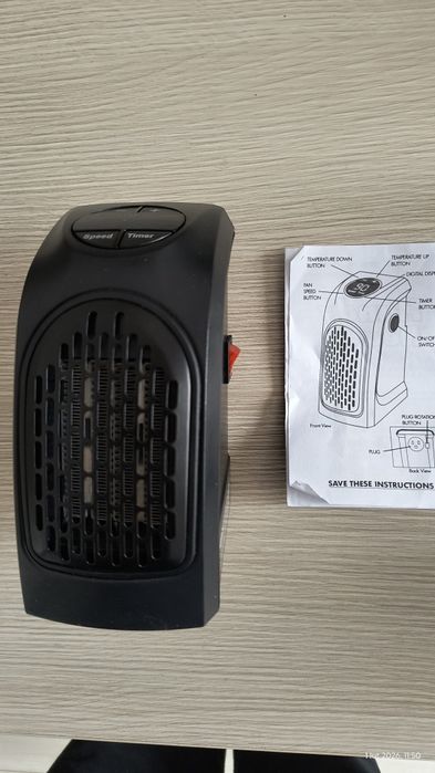 Mini grzejnik elektryczny