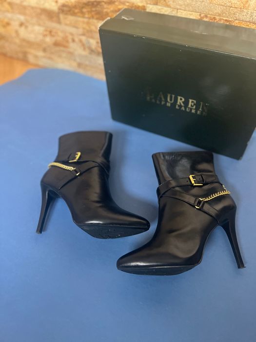 Продам оригінальні шкіряні ботильйони Ralph Lauren