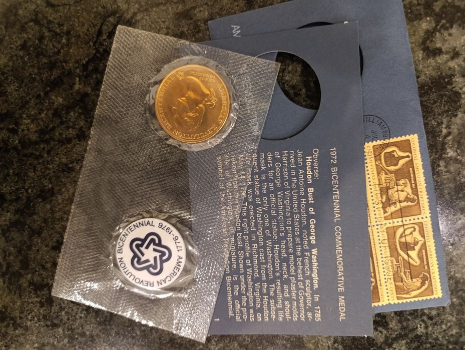 Medalhas comemorativas USA 1974