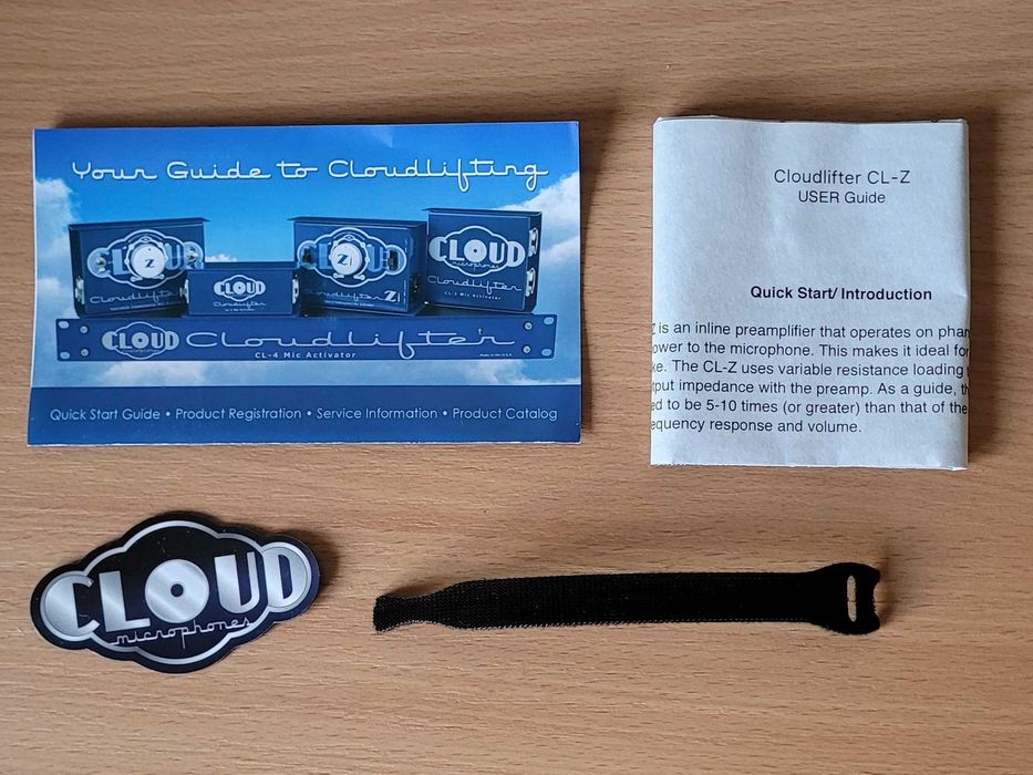 Cloud Microphones Cloudlifter CL-Z Mic U.S.A. z regulacją impedancji