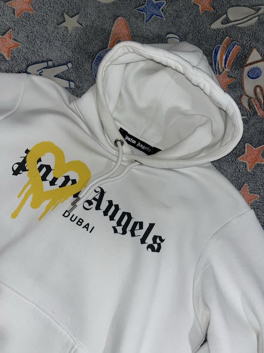 Biała bluza Palm Angels